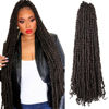 Picture of The BOHOBABE 36 Inch Pre-twisted Passion Twist Hair 8 Packs Super Long Pre-looped Crochet Passion Twist Braiding Hair Soft Bohemian Twists (4#)
