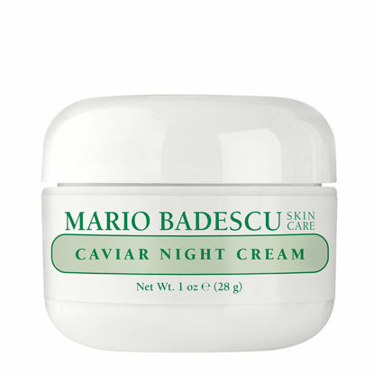 Picture of Mario Badescu Caviar Night Cream for Women Anti Aging Ultra-Rich Face Cream Formulated with Revitalizing Caviar Extract & Smoothing Elastin, Ideal for Dry or Sensitive Skin, 1 Oz
