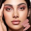 Picture of FOCALLURE Shimmer and Matte Cream Eyeshadow Stick,Smooth Brilliant Eye Brightener Pencil for Women,Long Lasting Waterproof Eye Shadow and Liners Makeup,Rosie