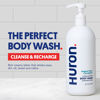 Picture of Huron Men's Moisturizing Body Wash - Crisp Citrus, Eucalyptus, Mint, Aromatic Greens - 32 fl oz