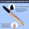 Picture of SAUBZEAN Eyeshadow Stick Makeup, Highlighter Matte Cream Eye Shadow Pencil, Waterproof Hypoallergenic Long Lasting Crayon, Glitter Primer Palette Shimmer Eyeliner Pen wiht Soft Brush, Black