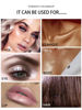 Picture of PAQIMAN Glitter Powder Highlighter Makeup,Body Brightens the Natural and Face Blusher Patting Powder Highlighter Makeup Beauty Glitter.(02# Fairy pink)