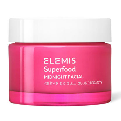 Picture of ELEMIS Superfood Midnight Facial, Moisturizer Face Cream, Hydrating Face Moisturizer for Dry Skin, Firming Facial Cream, Camu Camu & Vitamin C Cream