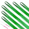 Picture of MISSUHUI Hair Tinsel Kit with Tools 47Inch 1200 Strands Fairy Hair Tinsel Heat Resistant Glitter Tinsel Hair Extensions Sparkling Shiny Hair Tinsel Strands Kit for Women Girls 6Pcs (Green)