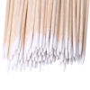 Picture of RIKWOG 1200PCS Pointed Cotton Swabs, 4 inch Precision Microblading Cotton Swab Cotton Sticks Applicator for Eyebrow Tattoo Beauty Make-up Nail Clean, Wood Handle Pointed Tip Head…