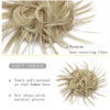 Picture of HMD Tousled Updo Messy Bun Hairpiece Hair Extension Ponytail with Elastic Rubber Band Updo Ponytail Hairpiece Synthetic Hair Extensions Scrunchies Ponytail Hairpieces for Women
