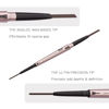Picture of HeyBeauty 2 Pack of Eyebrow Pencil, Waterproof Eyebrow Makeup with Dual Ends, Professional Brow Kit with Eyebrow Brush, Black