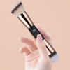 Picture of KINGMAS Foundation Makeup Brushes, 2Pcs Premium Double-Ended Makeup Brush (Flat/Angled/Angled Round/Tapered Top) for Buffing Liquid, Cream, Powder, Blending Face Brush