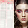 Picture of 1980Pcs Self Adhesive Pearl Stickers, Shynek Pearls Sticker Gems for Hair, Face, Makeup, Eye, Nail, Crafts, Assorted Sizes
