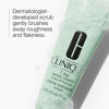 Picture of Clinique 7 Day Daily Gentle Face Exfoliator Lightweight Scrub Cream With Silica For All Skin Types, Mini Travel Size, 0.5 Fl Oz