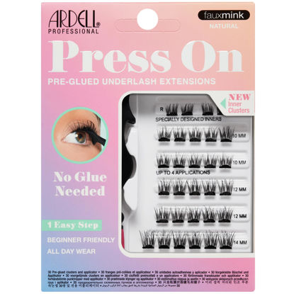 Picture of Ardell Press On Fauxmink Natural 30 ct + Applicator