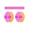 Picture of Real Techniques Miracle 2-In-1 Powder Puff 2 Pack, Dual-Sided, Full Size Makeup Blending Puff, Reversible Elastic Band, Makeup Sponge & Powder Puff, For Liquid, Cream & Powder Products, Crulety-Free