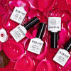 Picture of RARJSM Pink Gel Nail Polish Set 6 Pcs Pale Pink Light Pink Neon Hot Pink Rose Pink Glitter Fuchsia Sweet Cherry Colors Gel Polish Soak off 7.5ml UV LED Cured for Summer Home Salon Spring Nails