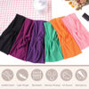 Picture of Xtrend 6 Pcs Women's Headbands Twisted Cross Elastic Headbands Yoga Workout Headbands Non-Slip Sweat Soft Headbands Solid Color Simple Versatile Hair Accessory Headbands