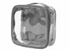 Picture of EzPacking Clear TSA Approved 3-1-1 Travel Toiletry Bag for Carry On/Quart Size Transparent Liquids Pouch for Airport Security/Reusable See Through Vinyl & PVC Plastic Organizer Men Women (Gray)