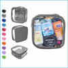 Picture of EzPacking Clear TSA Approved 3-1-1 Travel Toiletry Bag for Carry On/Quart Size Transparent Liquids Pouch for Airport Security/Reusable See Through Vinyl & PVC Plastic Organizer Men Women (Gray)