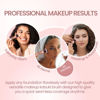 Picture of LAMORA Foundation Brush for Liquid Makeup - Kabuki Face Brush for Cream, Powder, Blush, and Concealer - Flat Top Blending, Buffing, Stippling Brush