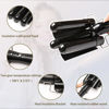 Picture of 3 Barrel Curling Iron Jumbo 1.25 inch (32mm) Hair Curling Wand Crimper Instant Heating Adjustable Hair Curler with 2 Temperature Control