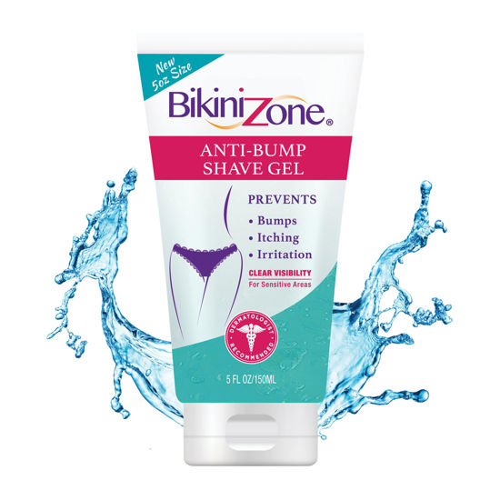 Picture of Bikini Zone Anti-Bump Shave Gel for Sensitive Areas, 5 Oz, 1 Pack