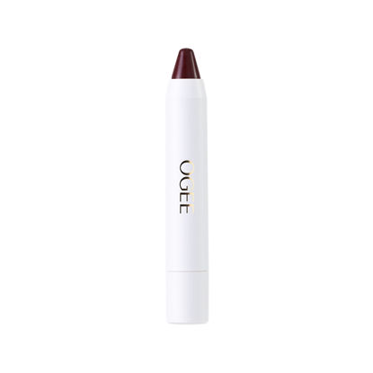 Picture of Ogee Tinted Sculpted Lip Oil - Lip Stain Made with 100% Organic Coconut Oil, Jojoba Oil, and Vitamin E - Best as Lip Balm, Lip Color or Lip Treatment - Dahlia