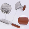 Picture of 2 Pieces Colossal Foot Rasp Foot Files Callus Remover Foot Scrubber, Stainless Steel Feet Grater Heel File Foot Pedicure Tools for Dry Cracked Heels