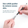 Picture of DeEnti Cuticles Maintenance Pack, Bundle Includes Citrus Scented Cuticle Remover, Cuticle Oil for Nails, and Metal Pusher Tool, Salon Grade Nail Care, Home Manicure and Pedicure Kit