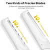 Picture of Dermaplaning Tool for Face Exfoliation, with 20 Replaceable Blades, Facial Shaver/Eyebrow Razor, Peach Fuzz Removal Eyebrow Shaper for Women, Easy to Use Dermaplaner Help Exfoliate and Smooth Skin