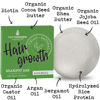 Picture of Hair Growth Shampoo Bar with Biotin, Rice Protein & Organic Jojoba - Eco-Friendly - Thickening Biotin Shampoo Bar with No Harsh Chemicals - Color Safe & pH Balanced for Thinning Hair
