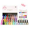 Picture of CANNI CC1 30Pcs 9ML Hema-free Gel Nail Polish Set, Black Pink Nude Red Blue Green Gel Polish Kit Color Soak Off LED Nail Gel Polish Set Nail Art Starter Manicure Salon DIY at Home