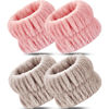 Picture of Darfukei Spa Wristbands - 4pcs Absorbent Arm Towels for Face Washing, Suitable for Women and Men