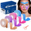 Picture of Anti-Wrinkle Tape | Facial Myofascial Lift Tape for Skin Firming, Toning & Tightening | Lift Tape for Face, Neck & Forehead | Smooths Wrinkles, Lifts Skin Anti-Aging Face Patches (4 Colors Assorted)