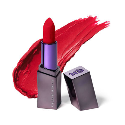 Picture of URBAN DECAY Vice Hydrating Lipstick (714 - Bright Blue Red - Matte Finish), Creamy Formula, Moisturizing Lip Color with Aloe Vera & Avocado Oil, Vegan, Cruelty-free - 0.11 oz