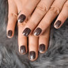 Picture of Curvlife Press on Nails Acrylic Fake Nails with Design Full Cover False Nails Reusable Nail Kit with Nail Glue Adhesive Tabs Nail File Artificial Glue on Nails (Gray star point, 30pcs)