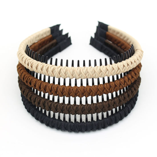 Picture of JOBAND Spa Headbands for Washing Face or Facial.Can easily solve the problem of short hair on the forehead fashionable hair accessories are suitable for friends gatherings and shopping（A pack of 4）