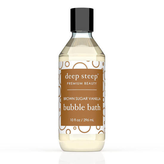 Picture of Deep Steep Bubble Bath, 10 oz (Brown Sugar Vanilla)