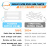 Picture of HOMEFOX XL Thick Cotton Swabs Pointed Precision - 500 Count Extra Large - Pointy Organic Cotton Buds Double Side Tightly Wrapped Cotton Tips Paper Stick Cruelty-Free, XL Pointy & Round White