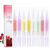 Picture of SULLMAR 8Pcs Nail Cuticle Oils Nail Nutrition Oil Pen Nail Nourishment Pens 8 Smell Cuticle Nourish Skin Nail Care (8pcs)