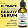 Picture of Jeune Naturelle Jojoba Oil Organic Cold Pressed - 100% Pure, Raw, Virgin, Undiluted, Unrefined - Ideal for Hair, for Skin, for Hair Growth, 2 oz