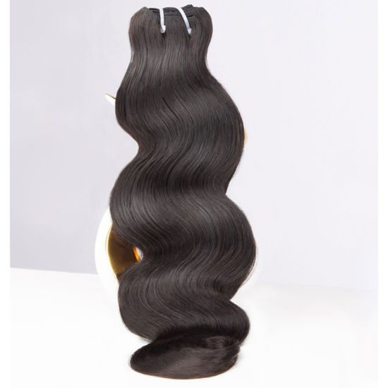 Picture of MLIP Raw Bundles Human Hair Body Wave, No Tangle Shedding, Keep Texture Silky Soft After Multiple Washes, 15A Raw Indian Hair Bundles 16 Inches, Triple Lifespan 3X
