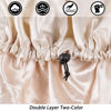 Picture of Satin Bonnet Silk Bonnet for Curly Hair Bonnet Braid Bonnet for Sleeping Bonnets for Women Large Double-Layer Adjustable(2Pcs Champagne)