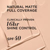 Picture of IT Cosmetics CC+ Cream Natural Matte Foundation with SPF 40 - Shine-Reducing & Long-Wear Full Coverage Foundation For Oily Skin - With Hyaluronic Acid - Non-Comedogenic, Fair Light - 1.08 fl oz