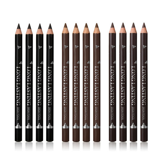 Picture of SUMEITANG 3Colors Eyebrow Pencil Eyeliner Set，Soft Textured Eyebrow Tint Pen，Easy to Color，Long Lasting，Waterproof Eye Brow Pencils for Fills in Sparse Areas and Gaps，Create a Natural Brow Makeup