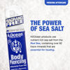 Picture of H2Ocean Body Piercing Foam Soap Sea Salt Piercing Aftercare, Gentle Cleansing Moisturizing Soap With Aloe Vera, Alcohol Free, Unscented, Organic, Vegan 1.7oz