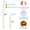Picture of 6" Cotton Swabs 200 Pcs - Long Cotton Swabs with Precision Tips and Bamboo Sticks - 6 Inch Pointed Cotton Swabs for Gun Cleaning & Maintenence, Makeup Touch-ups, Electronics Cleaning, Arts & Craft