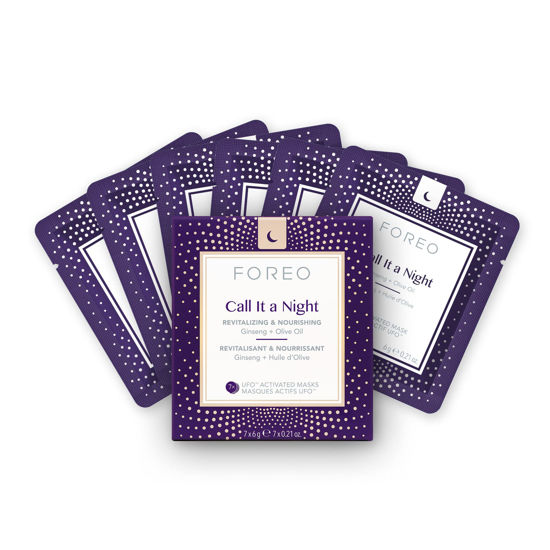 Picture of Foreo Call It A Night Revitalizing & Nourishing Ufo Activated Mask By Foreo for Unisex, 7count