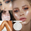 Picture of evpct Pearl White Silver Face Highlighter Makeup, White Shimmer Glitter Diamond Sparkly Highlighters Makeup Eyeshadow Palette Powder for Face Body Cheek Skin, inner corner Eye Highlighter Makeup 01