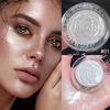 Picture of evpct Pearl White Silver Face Highlighter Makeup, White Shimmer Glitter Diamond Sparkly Highlighters Makeup Eyeshadow Palette Powder for Face Body Cheek Skin, inner corner Eye Highlighter Makeup 01