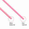 Picture of G2PLUS 200PCS Lip Gloss Applicators, Disposable Lip Brushes, Lipstick Gloss Wands Applicator Perfect Makeup Tool Kits (Pink)