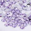 Picture of 3000 Pieces SS6 2mm Flatback Rhinestones Clear Glass Round Gems Crystals for Nail Art DIY Crafts Clothes Shoes Bags （Light Purple）