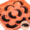 Picture of Mink Lashes Fluffy False Eyelashes 3D Full Volume 18mm Thick Fake Lashes Natural Look Like Eyelash Extensions 5 Pairs Lash by Winifred